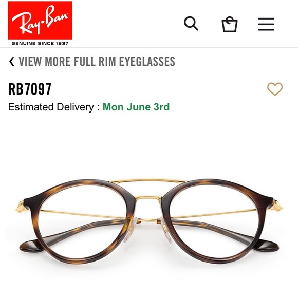 Ray-Ban eye glasses - Picture 2 of 6